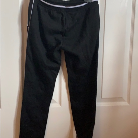 Black sweats with white stripe - Picture 2 of 3